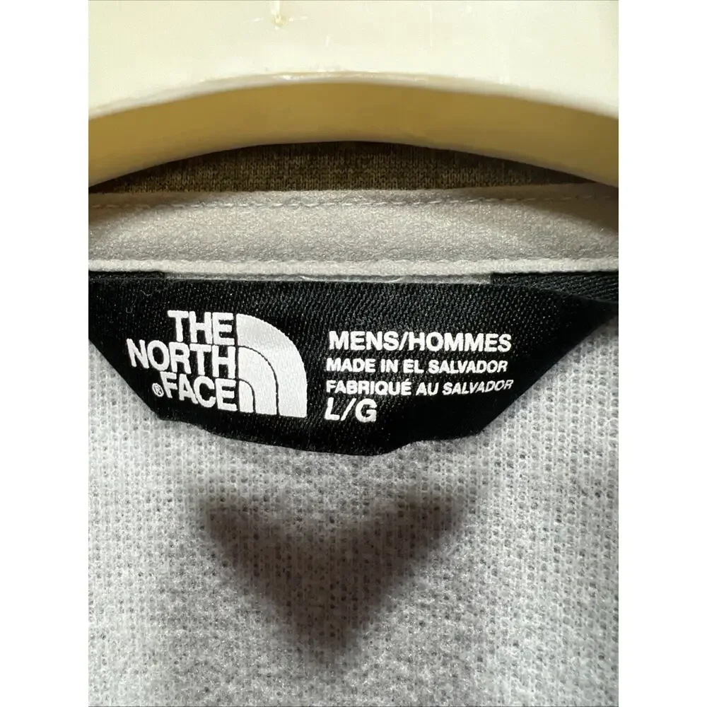The North Face Canyonlands Sweatshirt Gray/Red Mens Size Large